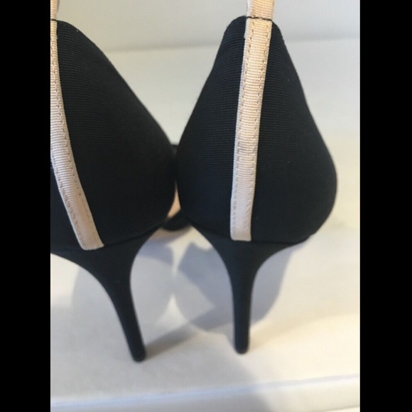 NEW Sarah Jessica‎ Parker SJP Doris Grosgrain Half d'Orsay Pump [SZ 39.5 ] - Picture 4 of 12